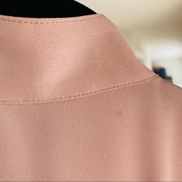 COPY - BCBG MAXAZRIA Satin-Back Crêpe Wrap Dress - Picture 8 of 9